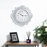 Loire Scallop Clock with Mirrors 22" 